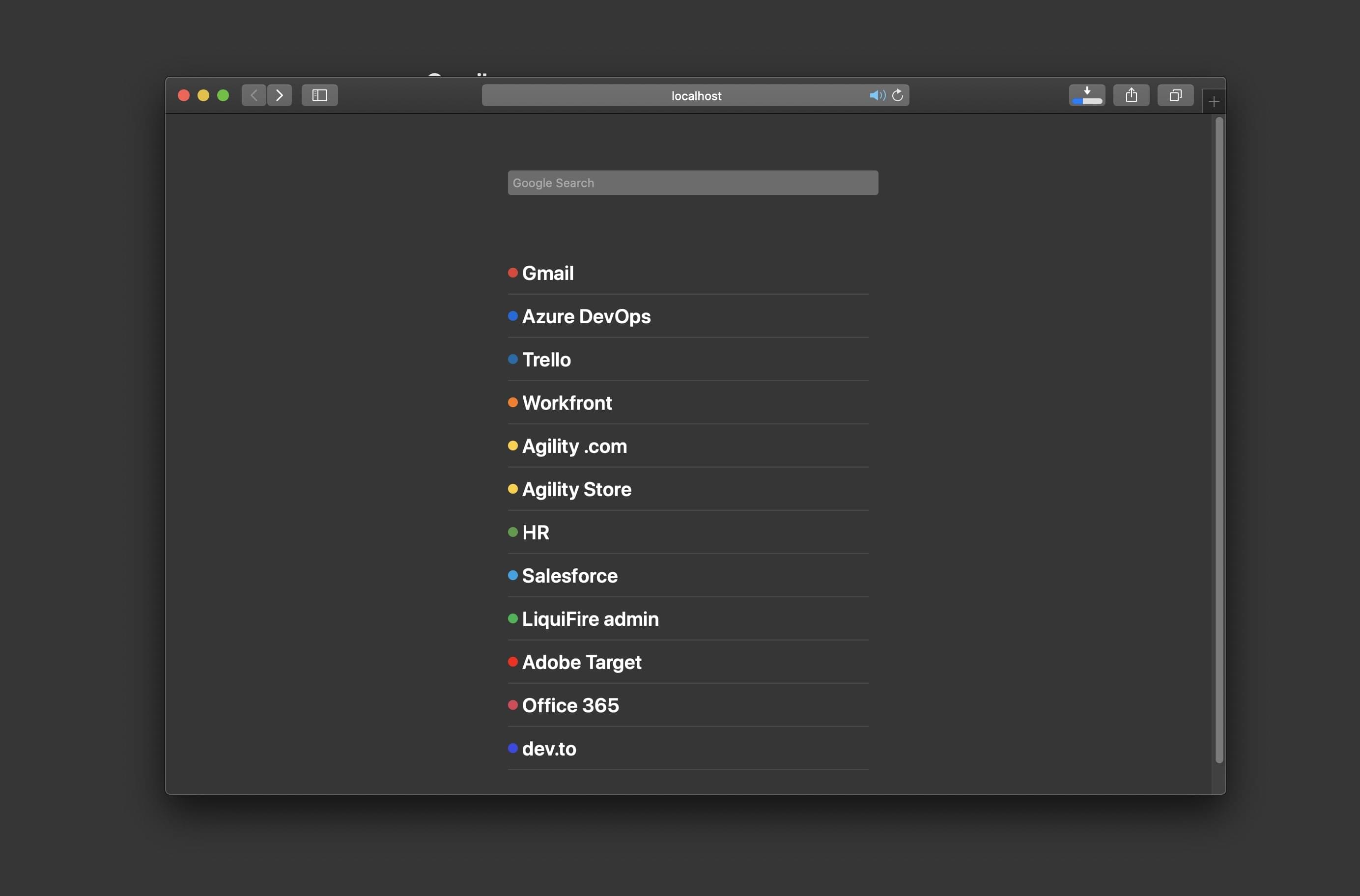 new tab v0.1 New tab v0.1